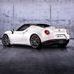 Alfa Romeo shows the design of the 4C spider