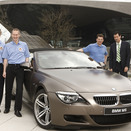 Astronauts experience the BMW universe