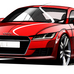 Audi unveils new generation TT sketch