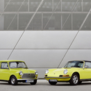 Mini Wishes Porsche 911 a Happy 50th Birthday