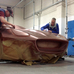 Design Students Create Essence of Jaguar Design in Copper