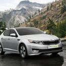 Kia Optima Hybrid premieres in LA