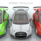 Lazzarini Design Studio Wants Investment For Ferrari-Powered Fiat 500