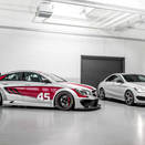 Mercedes Showing CLA45 AMG Racing Series Concept and CLA 250 Sport at Frankfurt Show