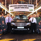 One millionth Range Rover exits production line