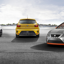 SEAT Ibiza FR, SEAT Ibiza CUPRA Concept et SEAT Ibiza SC Trophy