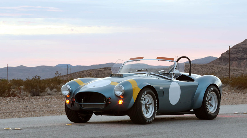 The 50th Anniversary FIA 289 Cobra gets an added stripe, new wheels and a new badge