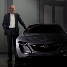 The new car shows the future of Opel design