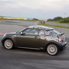 MINI shows-off camouflaged future Coupé model