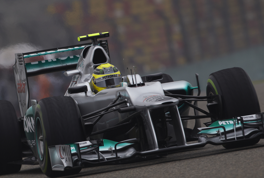 Rosberg takes first ever win in China