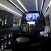 Driving commuters around the Benz: New York City's wealthiest enjoy hidden luxury in Mercedes vans that take up half the road