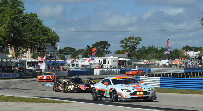 It was at Sebring, Long Beach and Laguna Seca