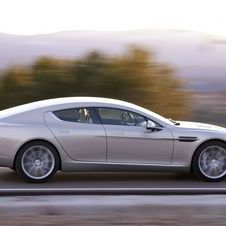 First Rapide leaving the Aston Martin assembly line