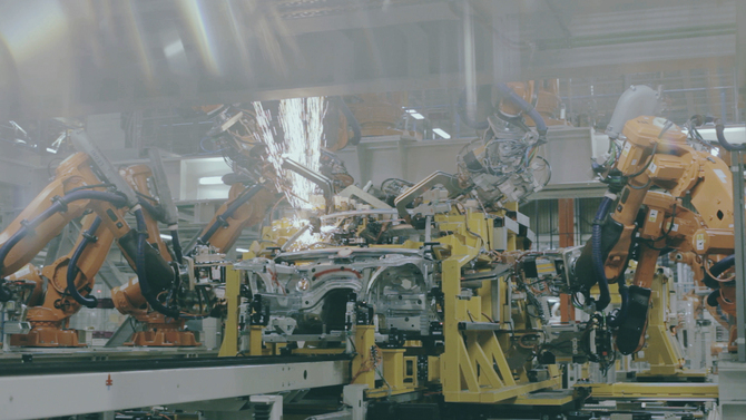 BMW makes music in factory