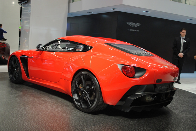 Aston Martin V12 Zagato Bringing Its Power to Frankfurt