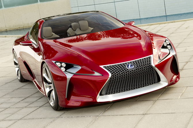 *Updated* Lexus LF-LC 2+2 is the Family Supercar