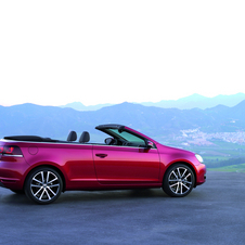 Volkswagen presenting Golf Cabriolet in Geneva