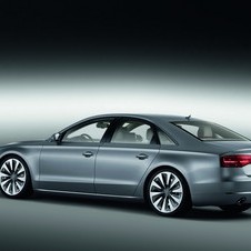 Audi A8 Hybrid concept presented at Geneva