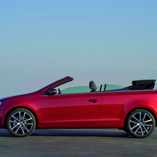 Volkswagen presenting Golf Cabriolet in Geneva