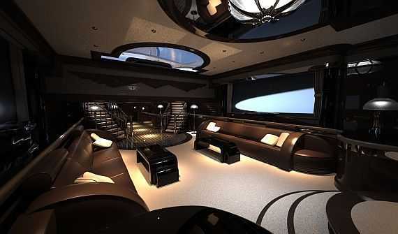 Stand Craft 122 Superyacht Concept That Comes with a Supercar