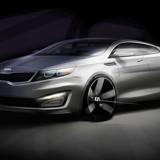 Kia reveals first images of the new Kia Optima