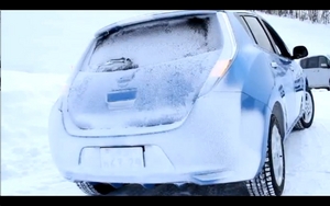 Nissan Puts the Leaf Through Its Paces in Snowy Japan