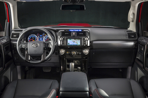 The interior is updated with high-quality materials