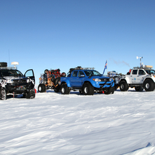 Jet-Fueled Toyota Hilux Drive 70,000km over Antarctica