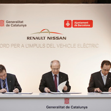 Renault-Nissan Alliance signs agreement with Catalan Government