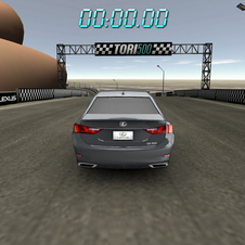 Lexus Creates iOS Game to Race GS around Swimsuit model