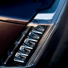 Cadillac appears to be taking the vertical route for the headlights on the Escalade