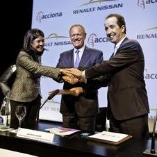 Acciona and Renault-Nissan promoting electric mobility