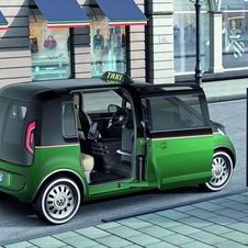 Emissions-free taxi concept presented by Volkswagen