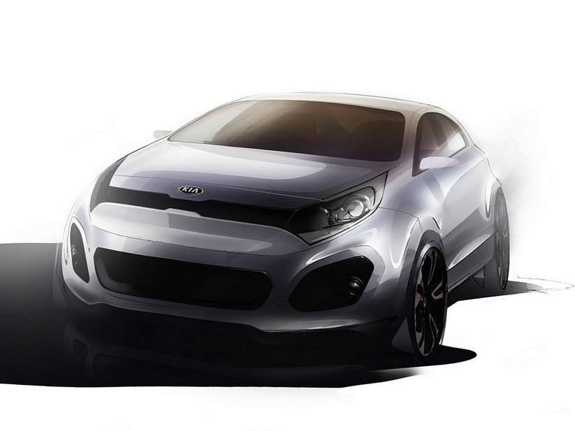 Kia reveals first sketches of the new Rio