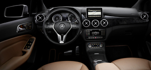 Mercedes Reveals Interior of New B-class