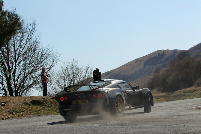 Lotus Testing Exige R-GT for Tarmac of St Remo Rally