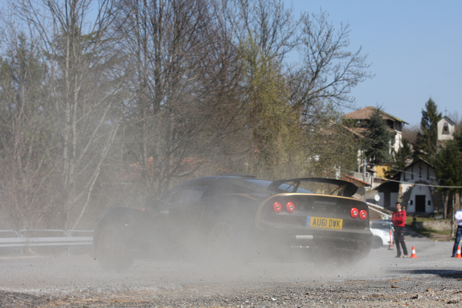 Lotus Testing Exige R-GT for Tarmac of St Remo Rally