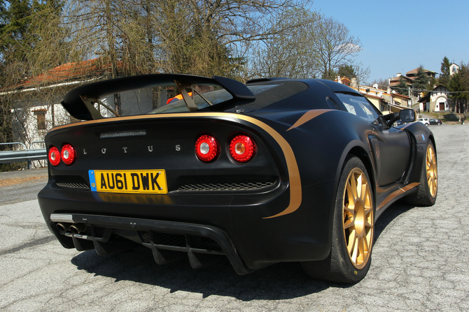 Lotus Testing Exige R-GT for Tarmac of St Remo Rally