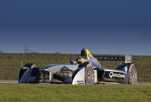 Lucas di Grassi is the car's test driver