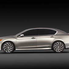 Acura RLX Concept Shows Future Acura Flagship Sedan