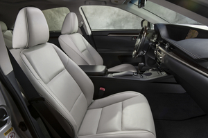 The front seats are 10-way power adjustable