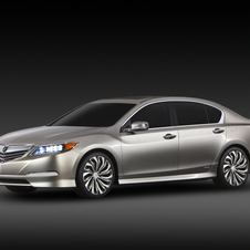 Acura RLX Concept Shows Future Acura Flagship Sedan