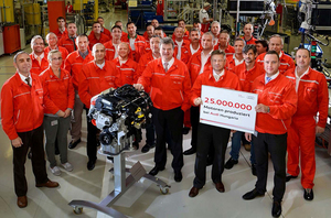 The Audi Hungaria factory has been building engines for the last 20 years