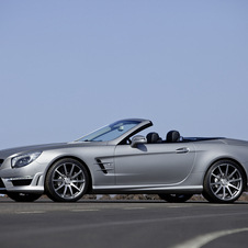 Mercedes SL63 AMG with Standard 537hp or Optional 564hp