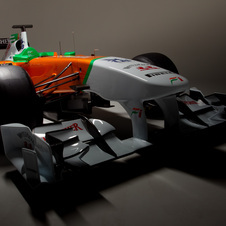 Force India unveils the VJM04