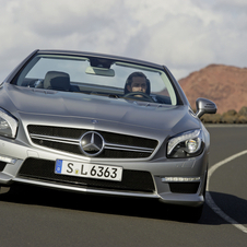 Mercedes SL63 AMG with Standard 537hp or Optional 564hp