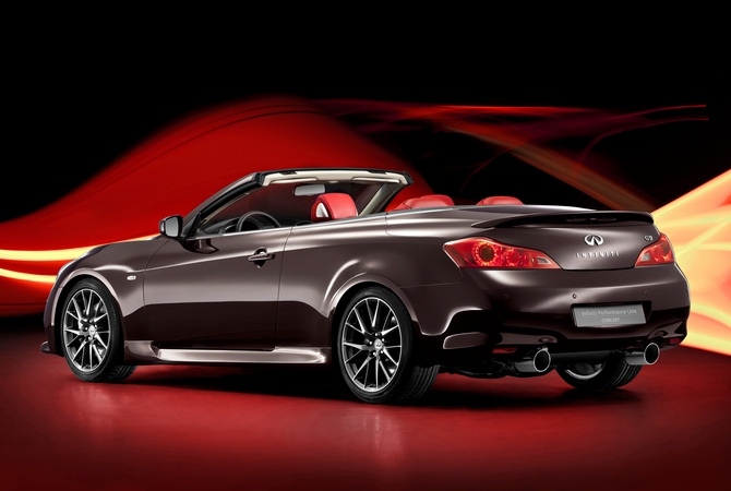 Infiniti unveils IPL G Cabrio Concept ahead of Paris