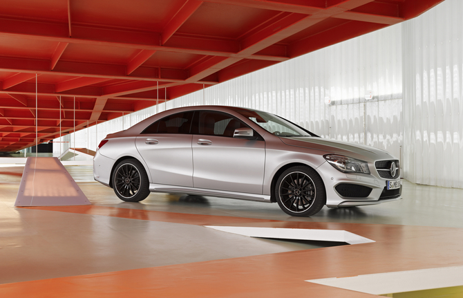 The CLA aims to conquer the youngest drivers that usually don't go for Mercedes The CLA aims to conquer the youngest drivers that usually don't go for Mercedes