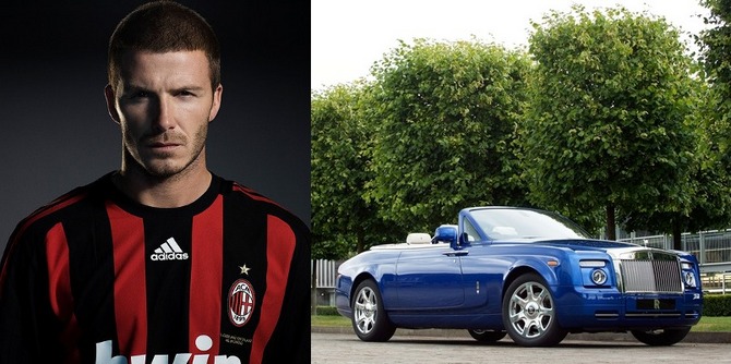 David Beckham - Rolls-Royce Phantom Drophead