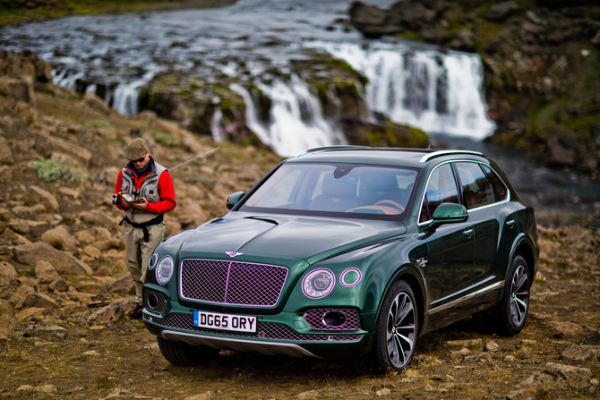 Bentley Bentayga Fly Fishing